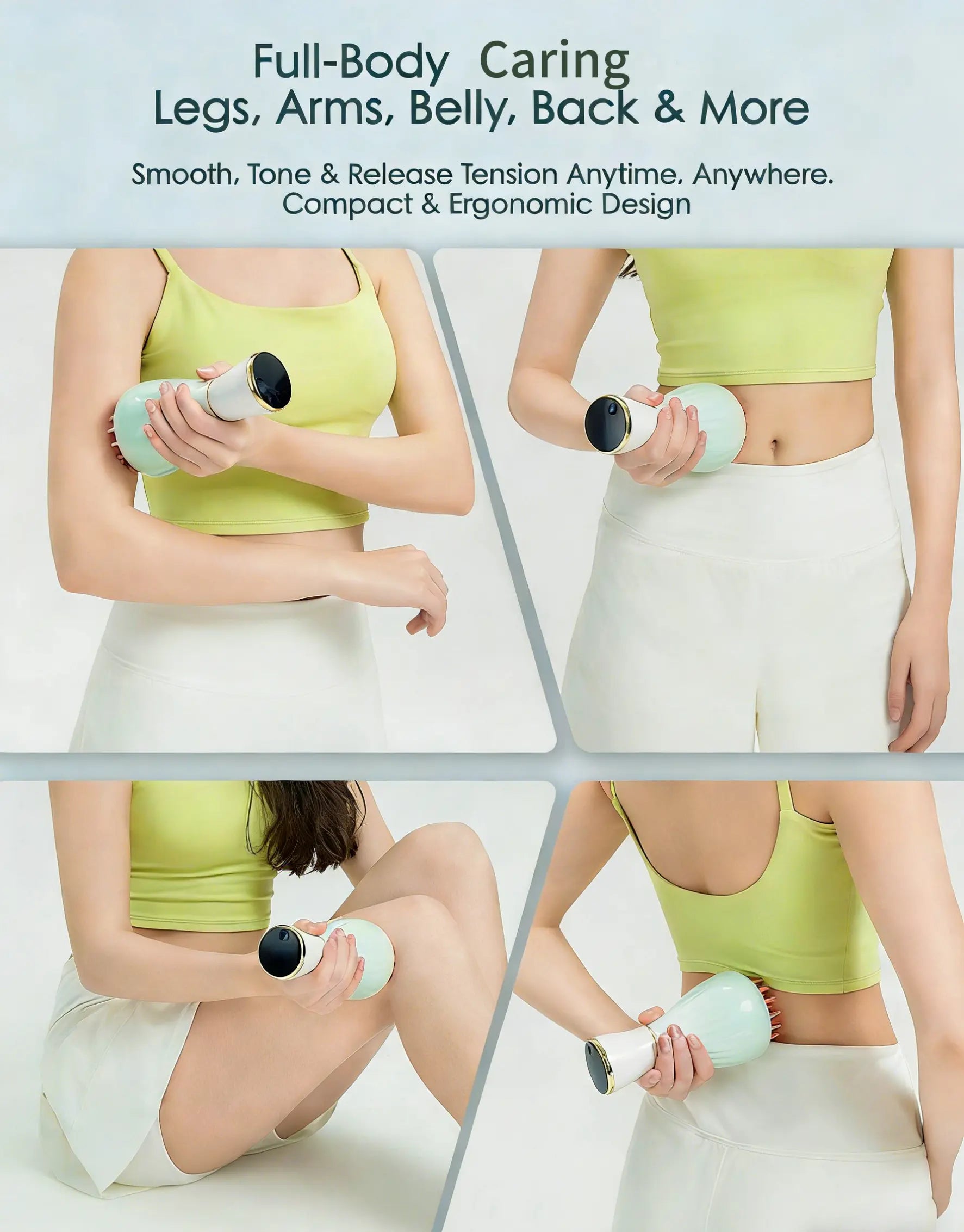 FEEJOY Handheld Meridian Massager with Red Light Heat Vibration Therapy Tool 4 Modes 12 Levels Adjustable Intensity,Multi-Mode Relaxing Tool for Self-Care,Summervibes, Portable Muscle Relief for Shoulder Back Leg Waist #Summerwins #Dealsforyoudays