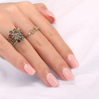 UV-free Polychrome&Air Squoval Press-On Nails Kit