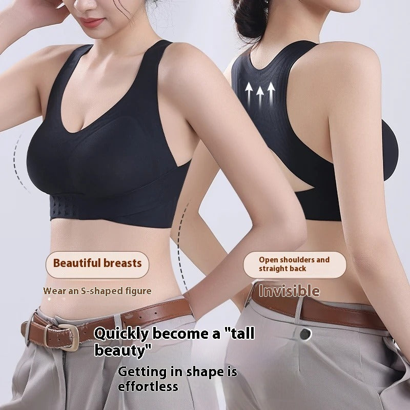 Seamless Posture Correcting Push-Up Bra