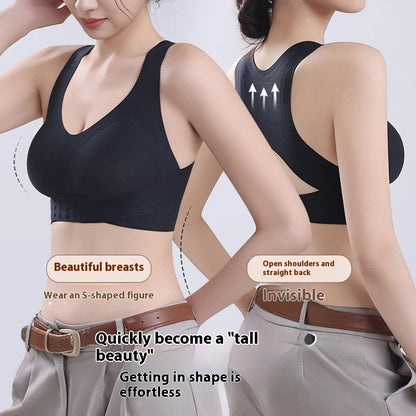 Seamless Posture Correcting Push-Up Bra