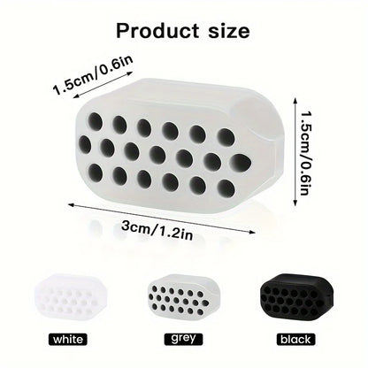 Jaw Shaping Silicone Exerciser Ball Facial Masseter Trainer Neck Toning Double Chin Reducer Portable Facial Beauty Tool